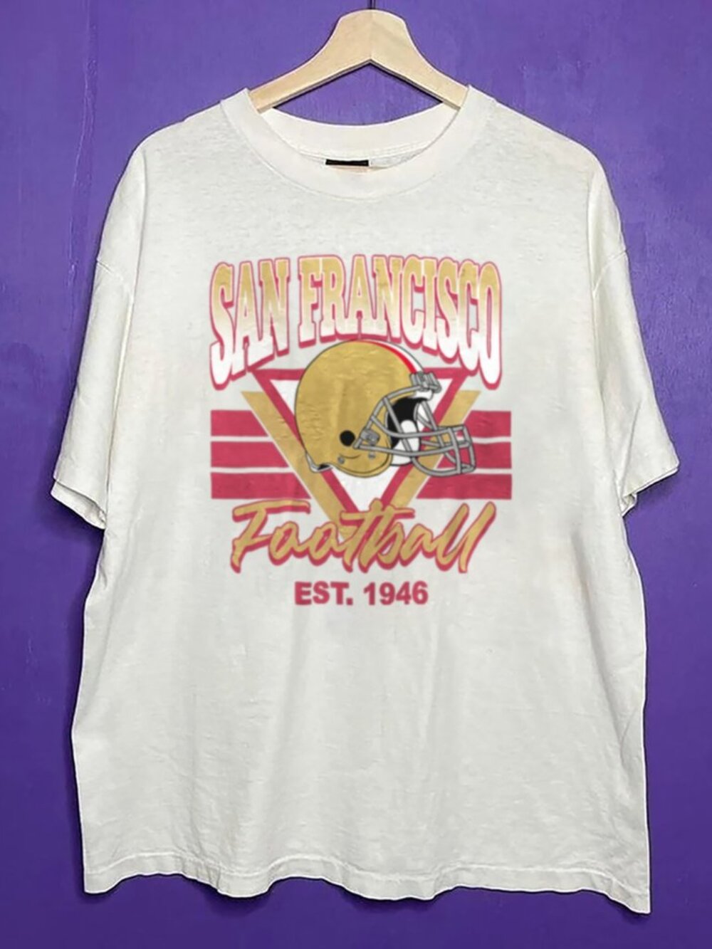 Retro San Francisco 49ers Football Shirt, San Francisco 49ers Unisex Shirt Tee